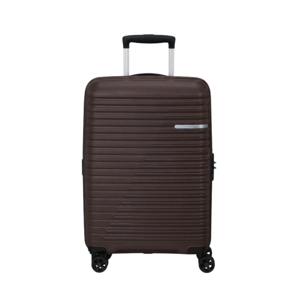 Valise cabine American LIFTOFF 55cm - Marron