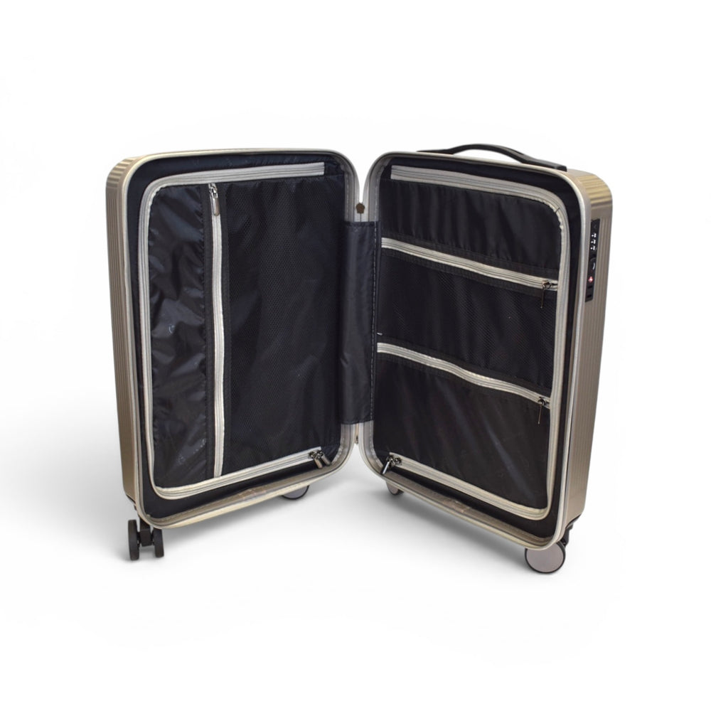 Valise cabine Ailée - Argent