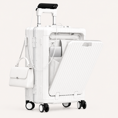 NOMAD - VALISE CABINE COMPACT 55 CM - BLANC